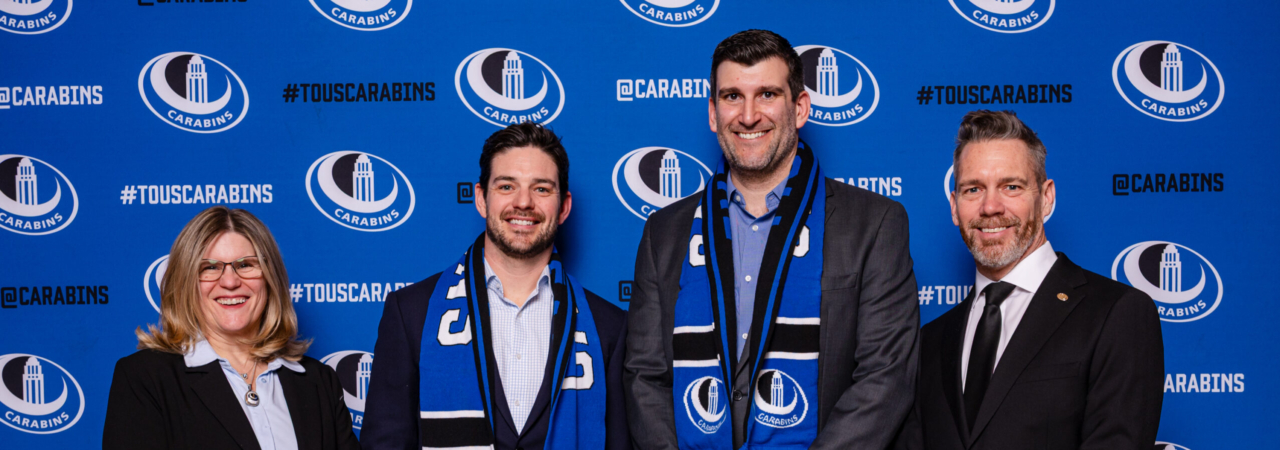D’étudiants-athlètes à bâtisseurs d’avenir : don de 150 000$ de deux alumni Carabins