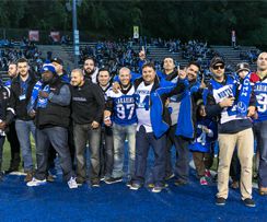 Les Retrouvailles 2014 des Anciens Carabins football, l'occasion choisie pour donner aux suivants