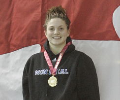 Geneviève Saumur est l'athlète de la semaine au Québec