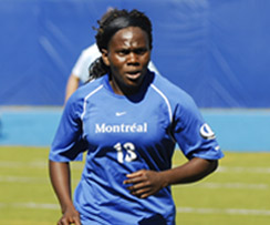 Soccer féminin : Nadège Akamse est l'athlète de la semaine au Québec