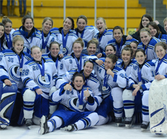 L'équipe de hockey féminin en vedette lors du Gala du sport universitaire québécois