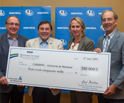 Le tournoi de golf de l'Université de Montréal permet d'amasser 350 000$ pour les Carabins