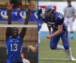 Tchoualack et Gagné honorés au Gala des Carabins