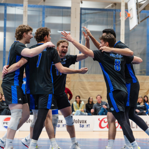 Les Bleus ont l'avantage sur les rouges