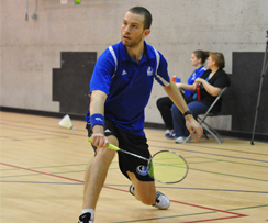 Philippe Charron remporte trois médailles, dont l'or en double masculin