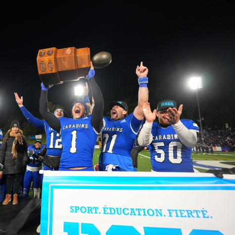 Les Carabins champions de la Coupe Dunsmore